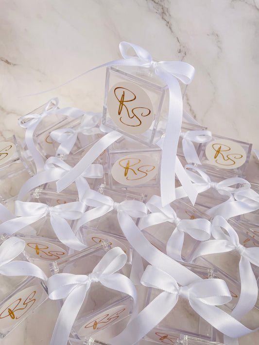 10 pcs Acrylic Favor box